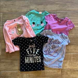 Colorful Kids Graphic T-Shirts Bundle
